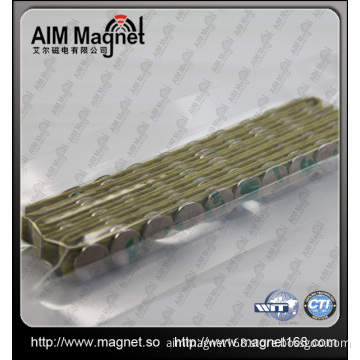 Strong adhesive disc ndfeb magnet D12 x 1.5mm
